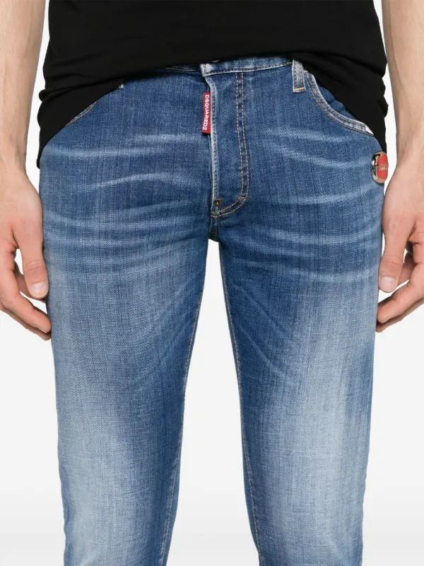 DSQUARED2 Cool Girl slim-leg Jeans | Blue | FARFETCH CA DSQUARED2 Cool Girl slim-leg Jeans | Blue | FARFETCH CA