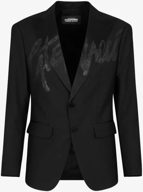 DSQUARED2 London single-breasted blazer