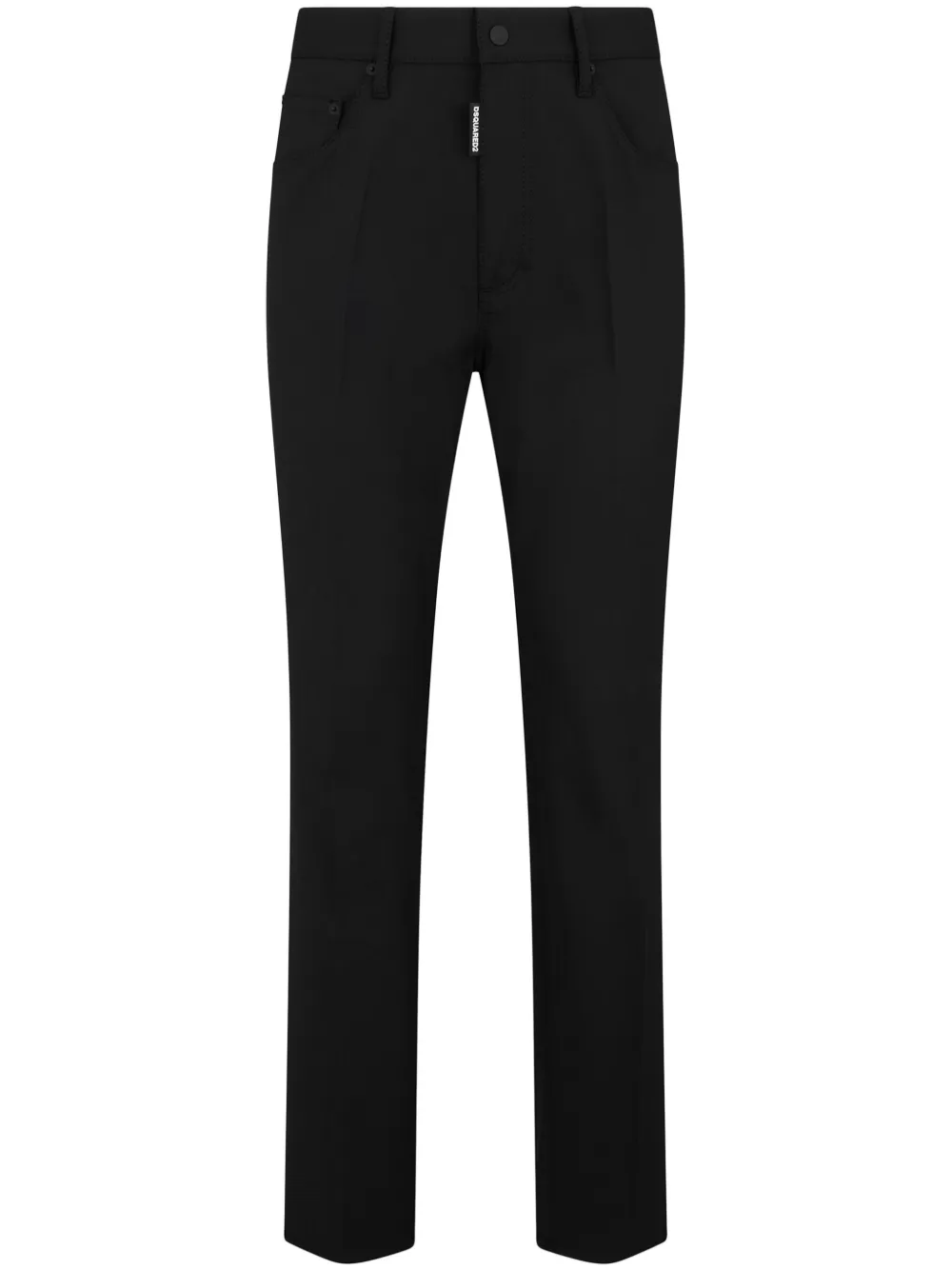 Dsquared2 Wollen broek Zwart