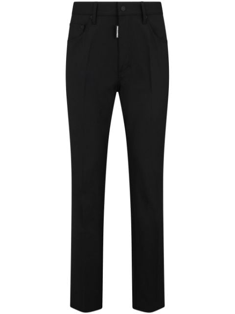 DSQUARED2 tapered wool blend trousers
