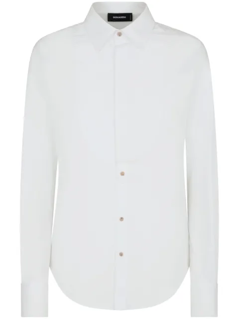 DSQUARED2 spread-collar cotton shirt Women