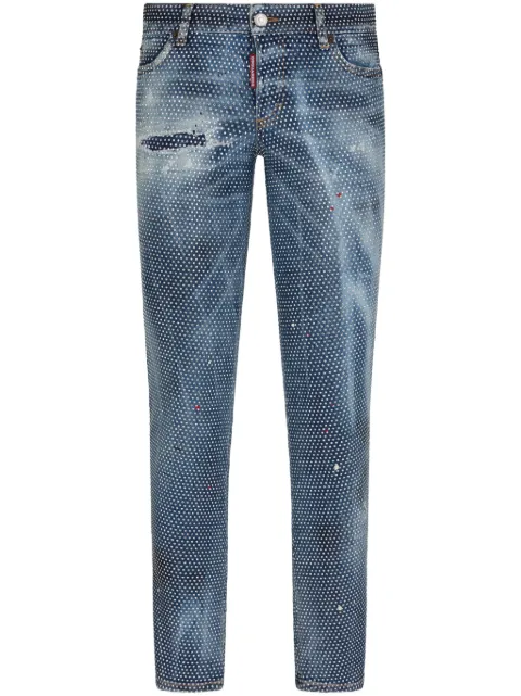 DSQUARED2 Sailor crystal-embellished jeans