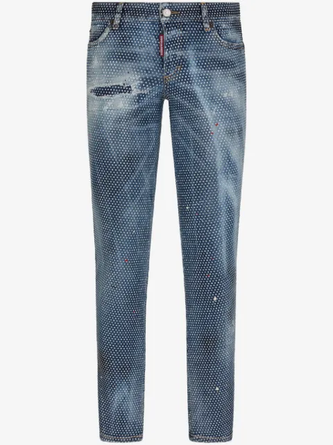 DSQUARED2 jeans Sailor con detalles de cristal