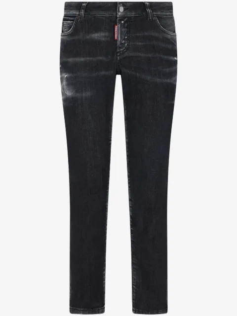 DSQUARED2 distressed slim-cut jeans