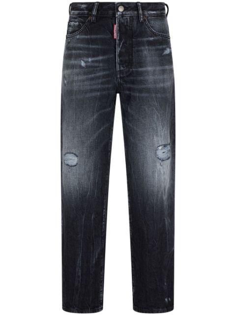 DSQUARED2 ripped straight-leg jeans Women