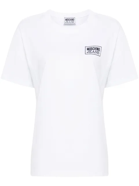 MOSCHINO JEANS logo-printed T-shirt