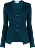 Lanvin merino wool-blend cardigan - Blue