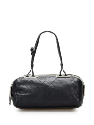 Chanel quilted bowler bag hot sale