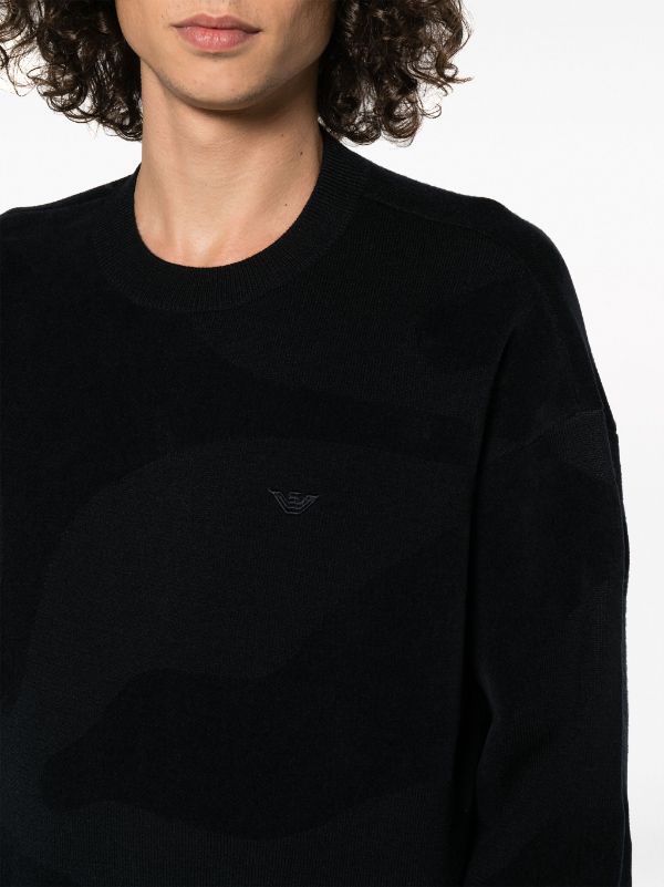 Armani store jumper black