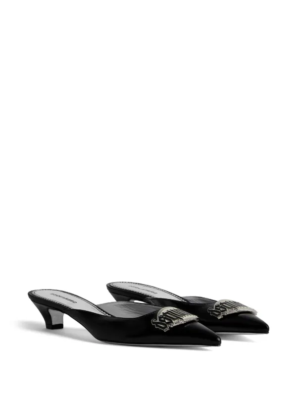DSQUARED2 ゴシック ミュール | ブラック | FARFETCH JP