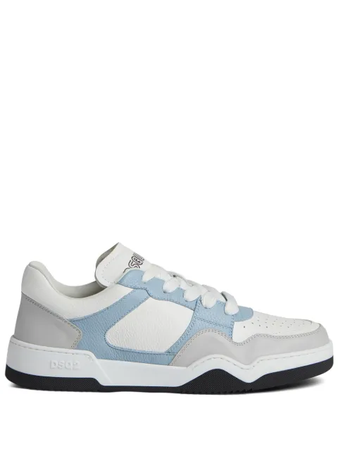 DSQUARED2 Spiker leather sneakers Men