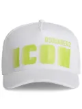 DSQUARED2 logo-print baseball hat - White