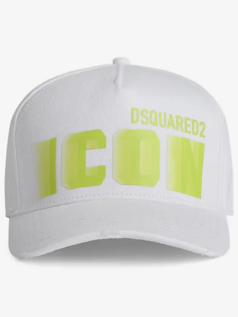 DSQUARED2 logo-print baseball hat