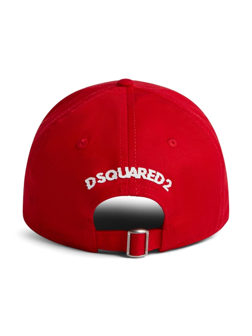 Shop Dsquared2 Burbs Printed Baseball Cap In Red