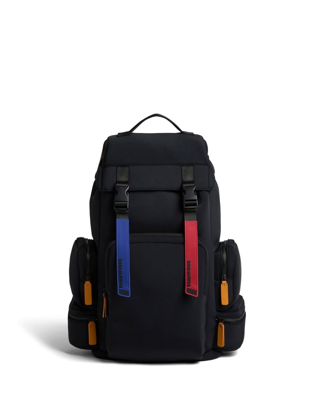 Shop Dsquared2 Logo-strap Backpack In Black