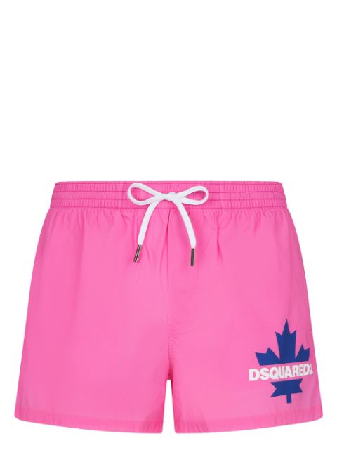 DSQUARED2 logo-print swim shorts Men