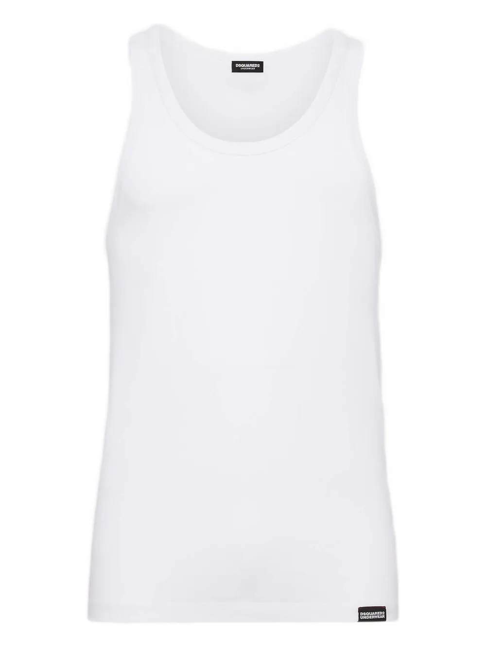 DSQUARED2 logo-print tank top | White | Image 1