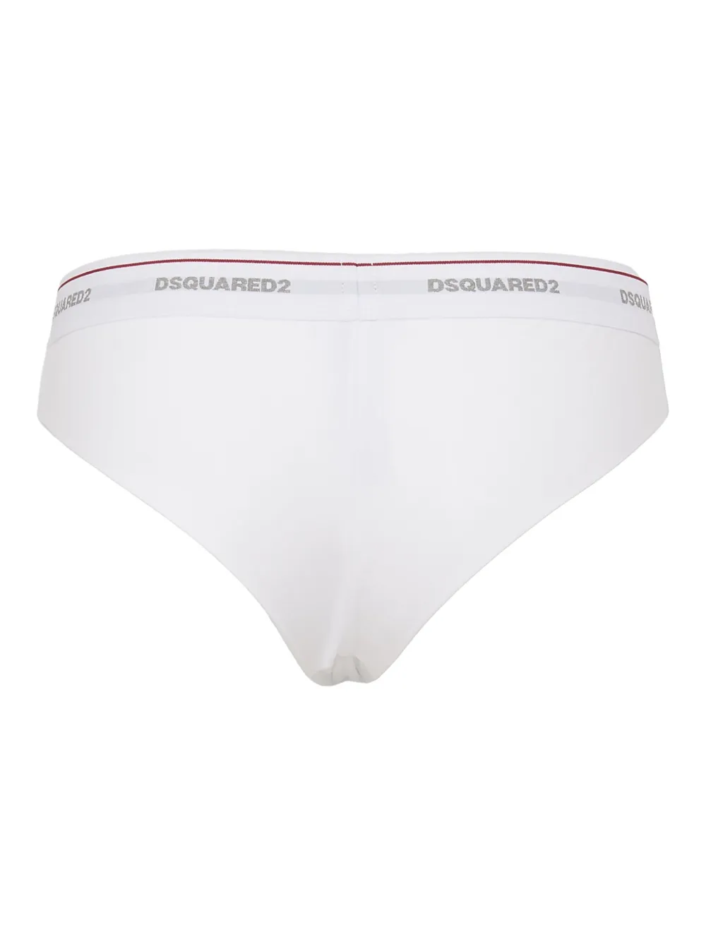 DSQUARED2 logo-waistband briefs - Wit