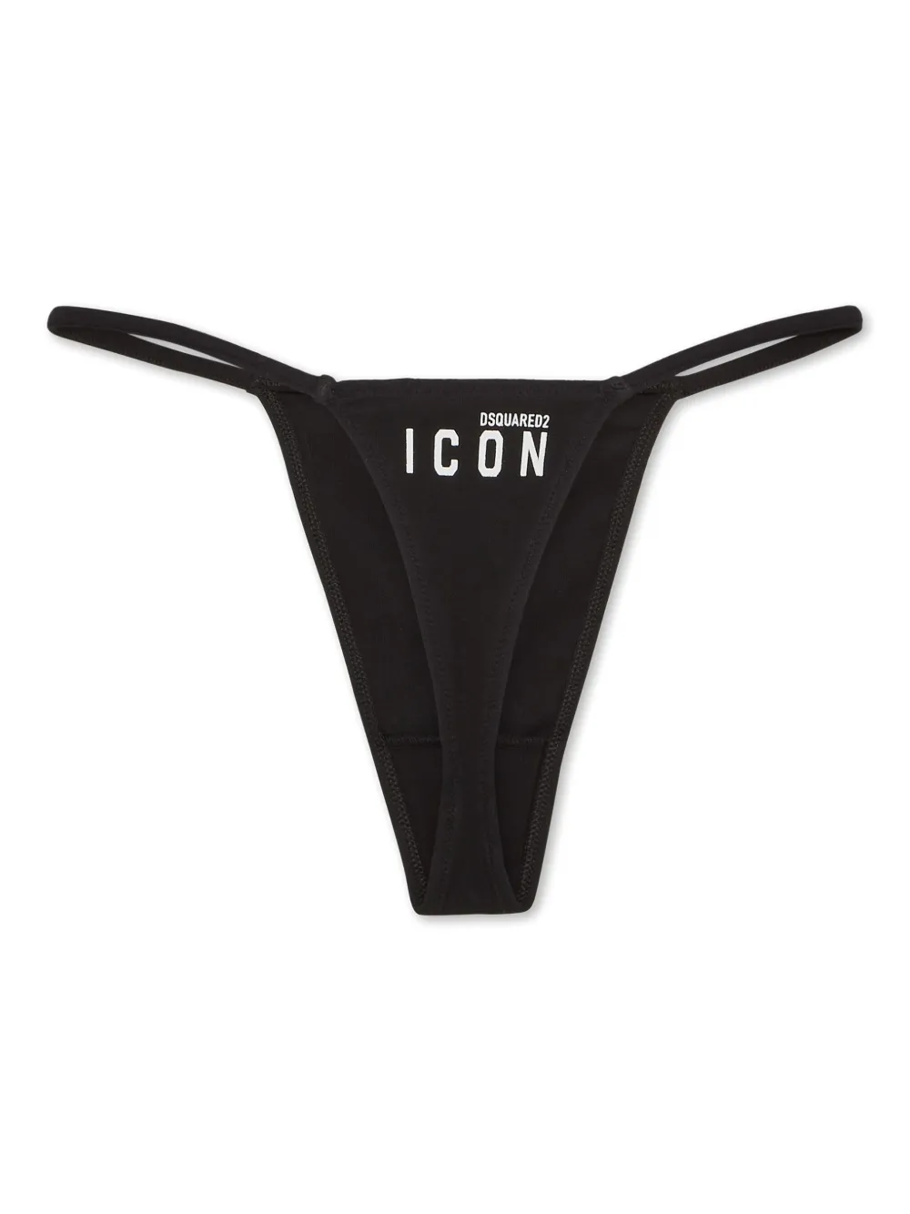 DSQUARED2 Icon thong - Zwart