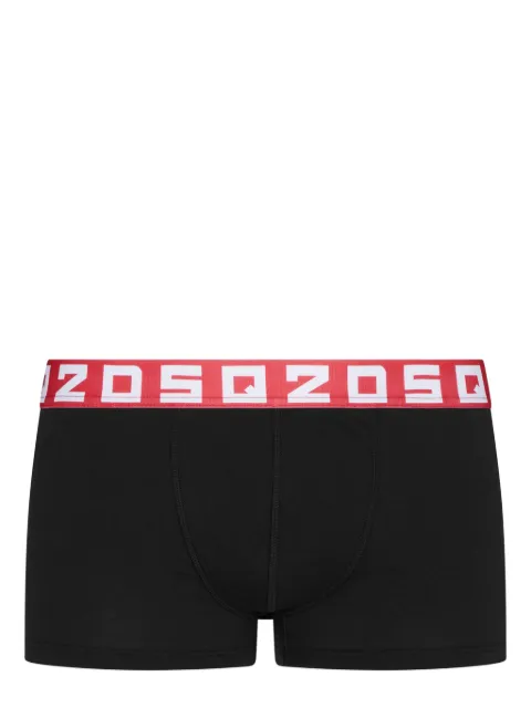 DSQUARED2 logo-print strap cotton-blend boxers 