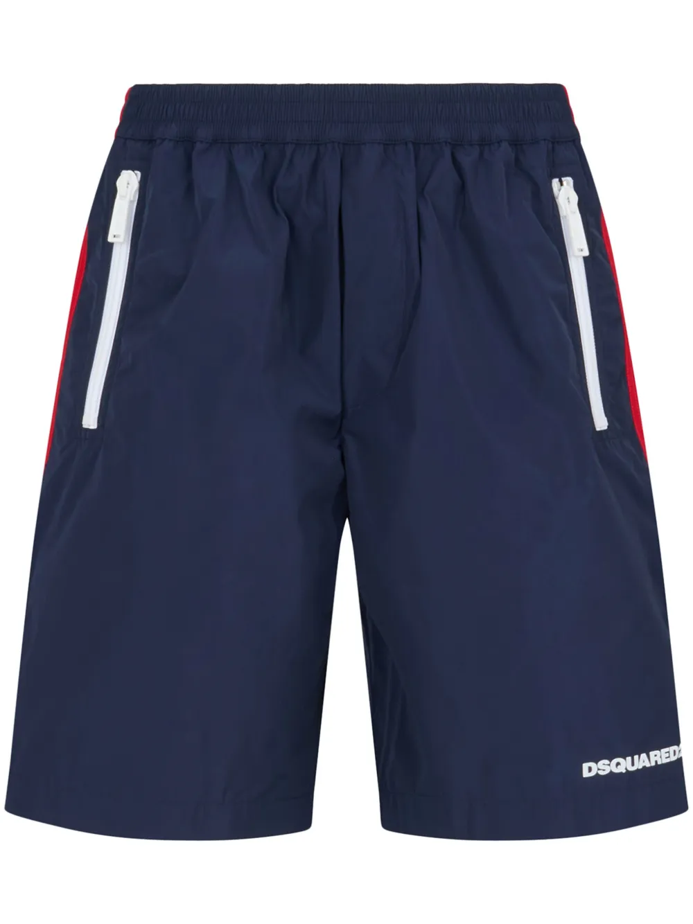 Dsquared2 Colour-block Deck Shorts In Blue