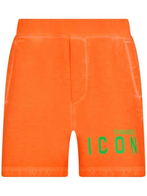 DSQUARED2 Icon logo-print track shorts