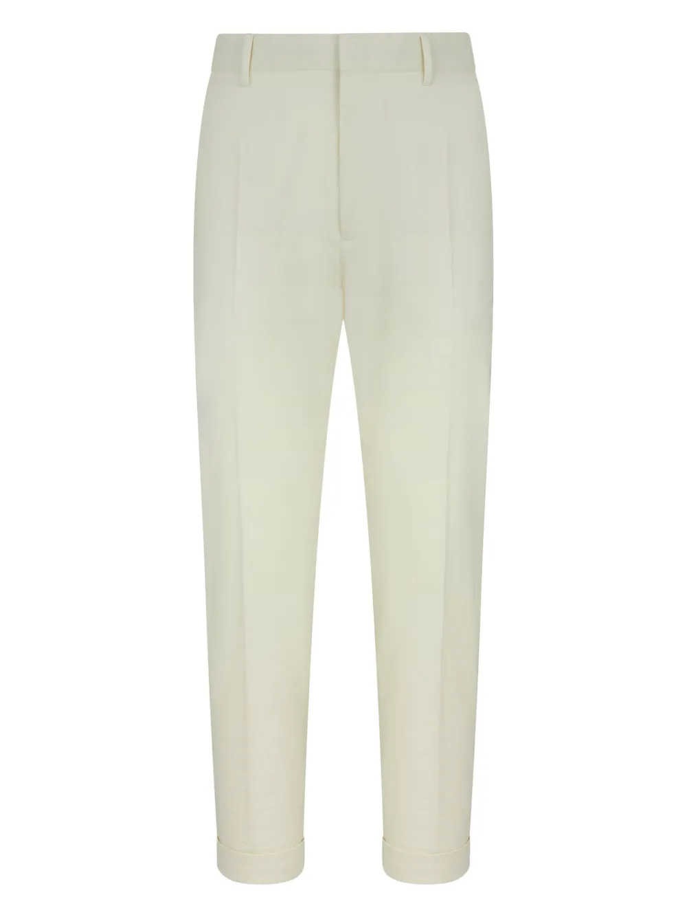Dsquared2 Single-breasted Cotton-blend Blazer In Neutrals