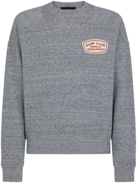 DSQUARED2 Surf Club-applique sweatshirt Men