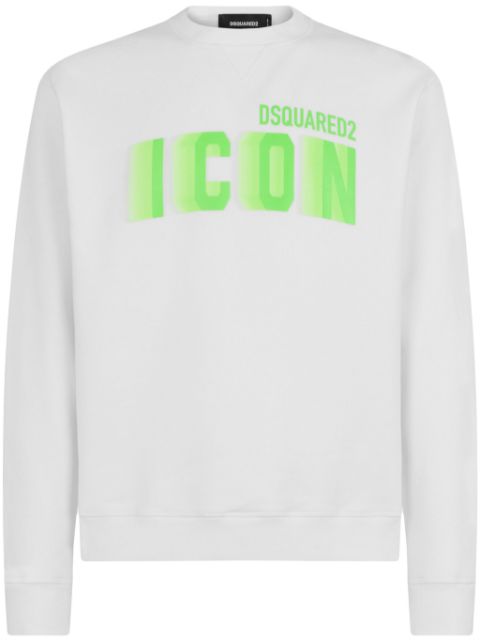 DSQUARED2 logo-print cotton sweatshirt Men