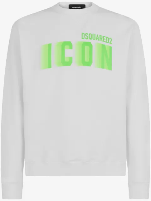 DSQUARED2 sudadera con logo estampado