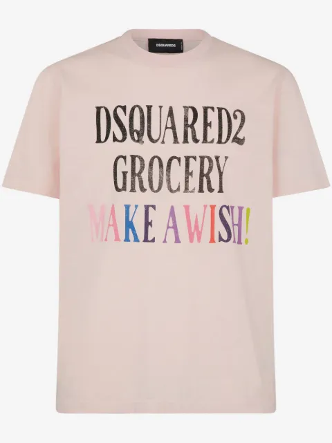 DSQUARED2 logo-print cotton T-shirt