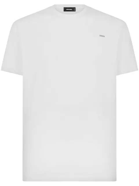 DSQUARED2 logo-plaque crew-neck T-shirt
