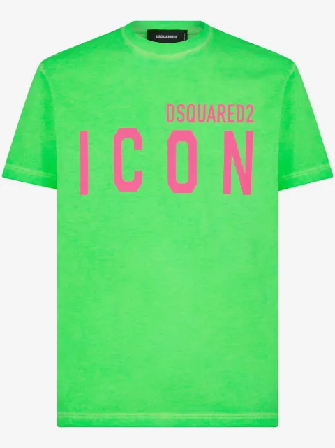DSQUARED2 playera con motivo Icon