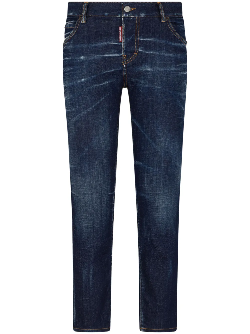 Shop Dsquared2 Skater Slim-cut Jeans In Blue