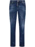 DSQUARED2 paint-splatter jeans - Blue