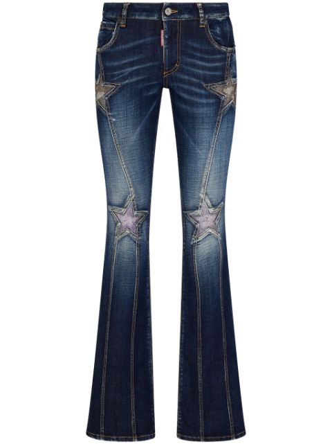 DSQUARED2 Superstar flared jeans Women