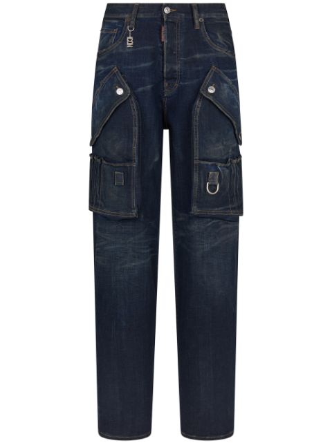 DSQUARED2 Boston cargo-pocket jeans Women