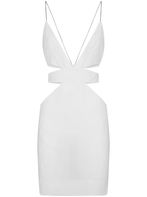 DSQUARED2 cut-out V-neck minidress Women