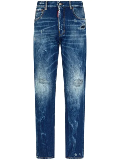 DSQUARED2 distressed slim-leg jeans