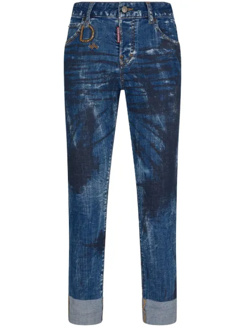 DSQUARED2 jeans slim con efecto lavado