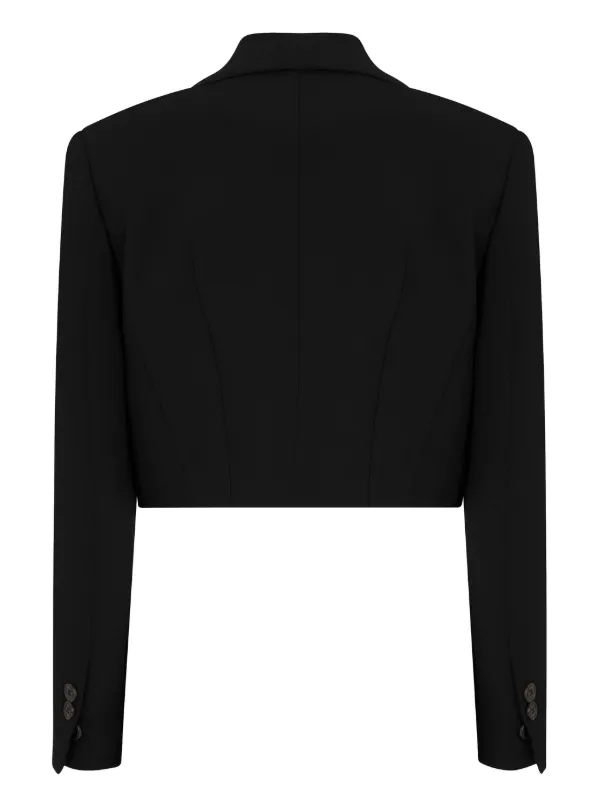 DSQUARED2 クロップドジャケット DSQUARED2 クロップド ジップジャケット | ブルー | FARFETCH JP