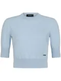 DSQUARED2 cropped sweater - Blue