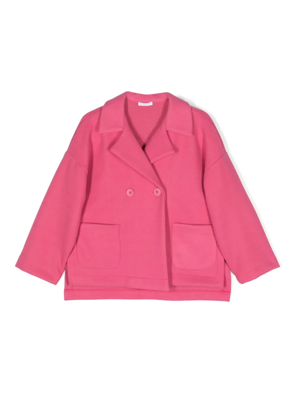 Miss Grant Kids' Double-breasted Peak-lapels Blazer In Pink