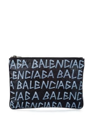 Balenciaga Pattern Print Motocross City Bag