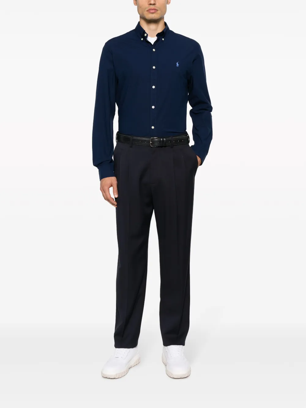 Polo Ralph Lauren Poloshirt met geborduurd logo - Blauw