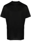 Low Brand slub-texture short-sleeved T-shirt - Black