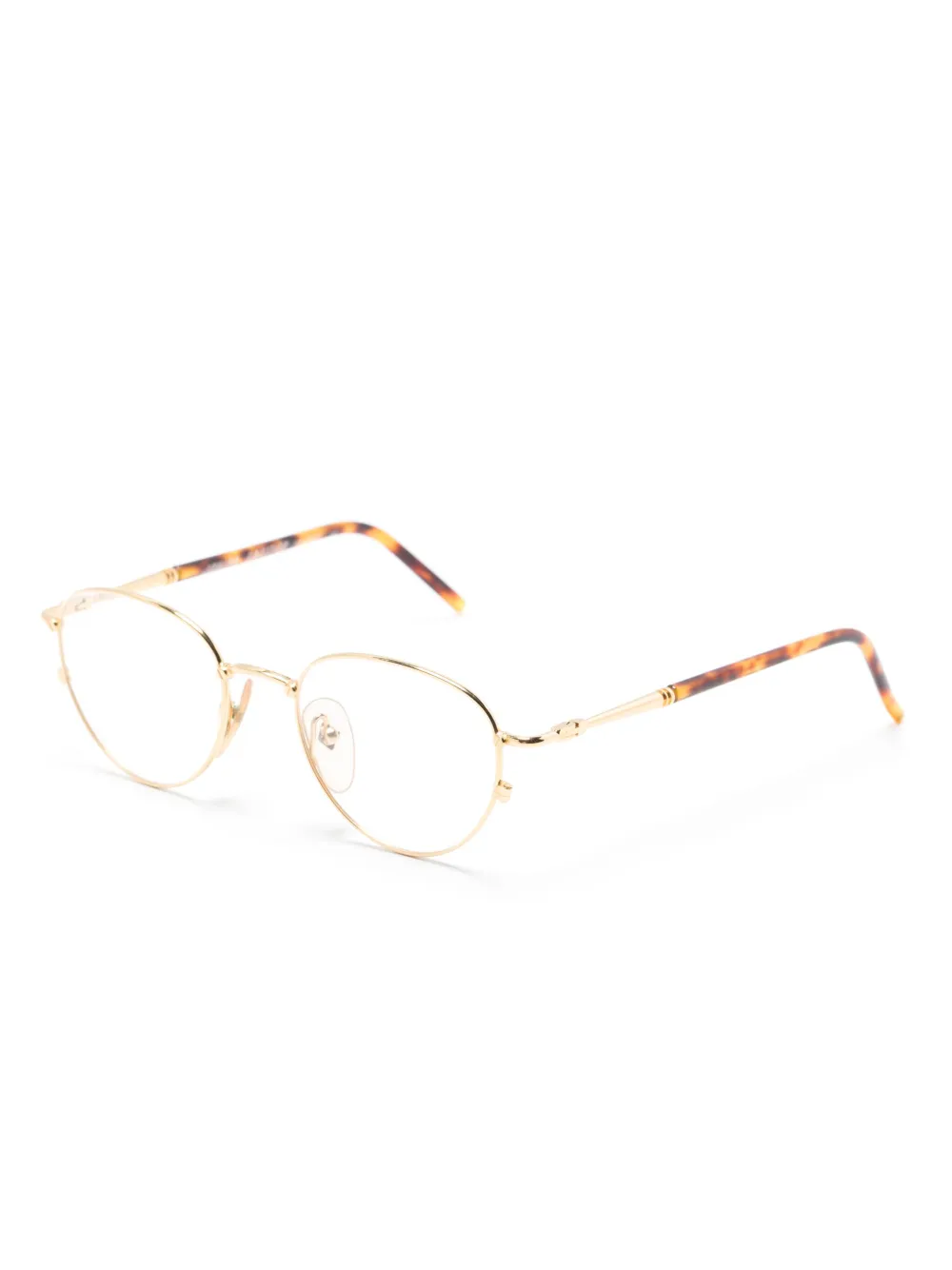 Jean Paul Gaultier round-frame metal optical glasses | Men | Image 2