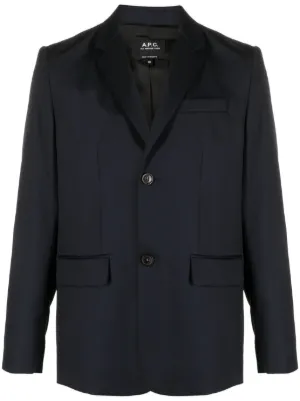 A.P.C. テーラード ジャケット apc A.P.C. テーラードジャケット・ブレザー メンズ通販 - FARFETCH
