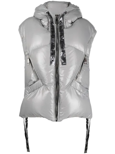 Khrisjoy hooded padded gilet