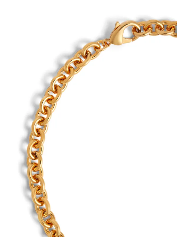 DSQUARED2 logo-engraved Chain Necklace | Gold | FARFETCH BH
